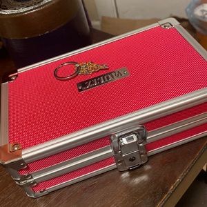 Vaultz pink locking pencil box new